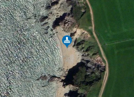Satellite image of Butter Cove
