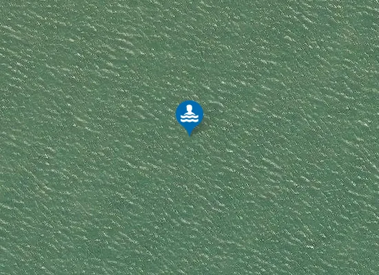 Satellite image of Lagmuck Sands