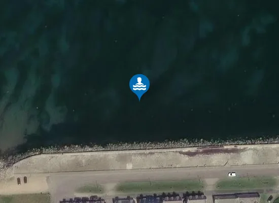Satellite image of Tannachy Sands
