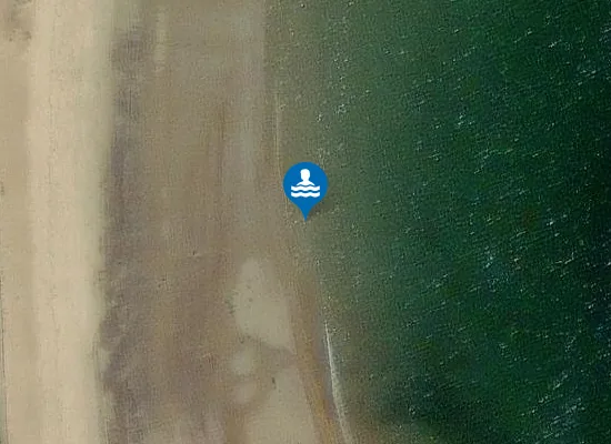 Satellite image of Rosemarkie Beach