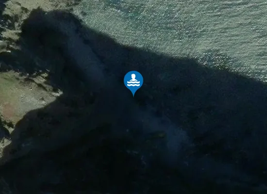 Satellite image of Shilments Beach