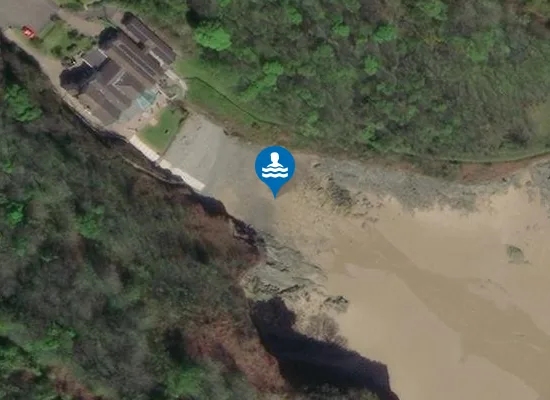 Satellite image of Waterwynch Bay