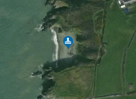 Satellite image of Porth y Santes