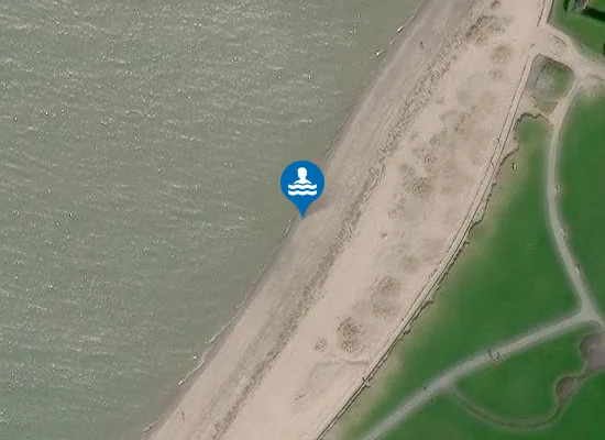 Satellite image of Seapark Beach
