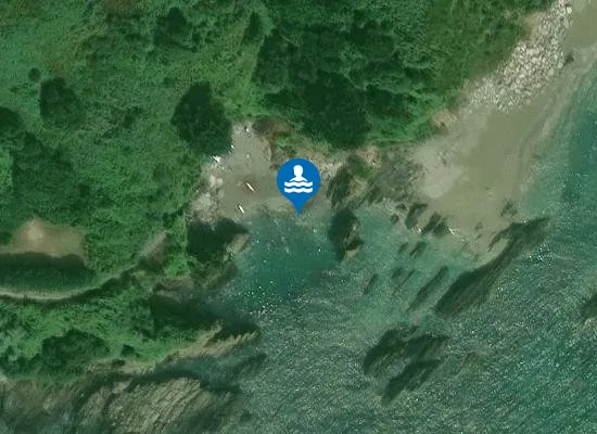 Satellite image of Row Cove