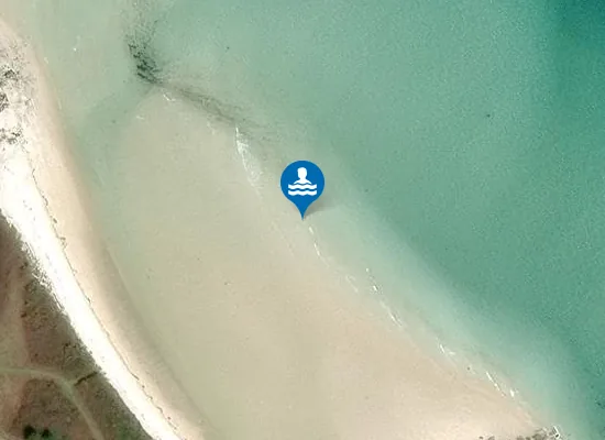 Satellite image of Cradle Porth