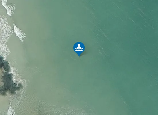 Satellite image of Tràigh Gheardha