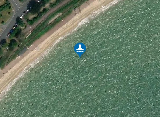 Satellite image of Palace Beach