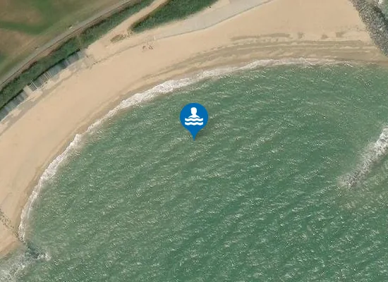Satellite image of Borrow Pit Bay