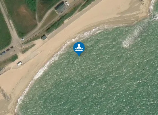 Satellite image of Smugglers Bay