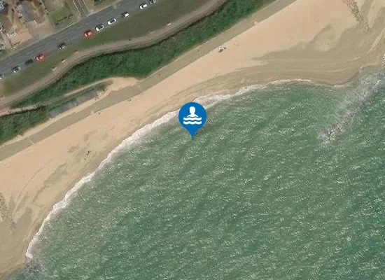 Satellite image of Preston Bay