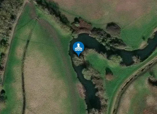 Satellite image of Deadmans Corner