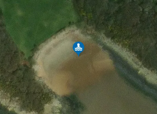 Satellite image of Red Haven