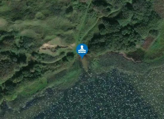 Satellite image of Fish Bench Bay