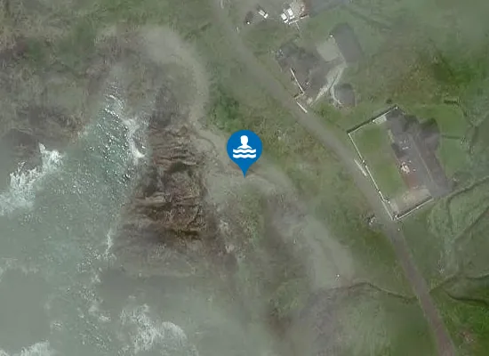 Satellite image of Cùil an Lòin Bhàin