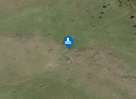Satellite image of Whiteness Sands