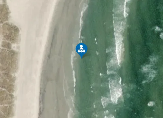 Satellite image of GRENÅ STRAND