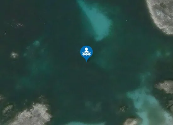 Satellite image of Tràigh Dhòmhnuill