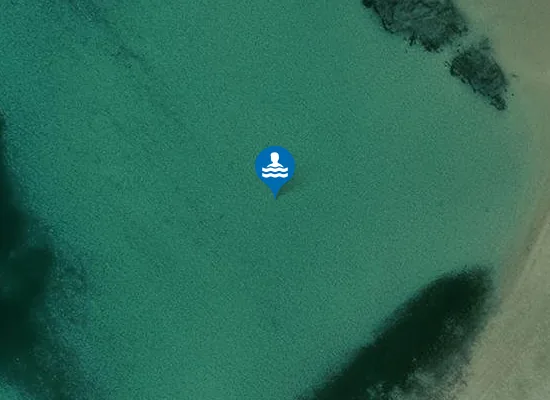 Satellite image of Tràigh Shathalaim