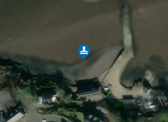 Satellite image of Woodhaven Beach