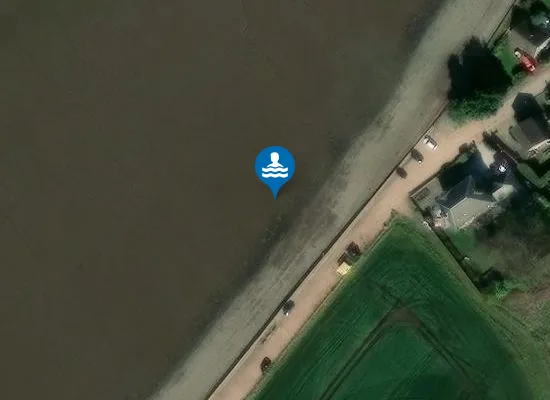 Satellite image of Wormit Bay