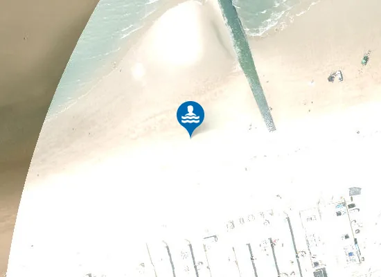 Satellite image of KNOKKE-HEIST LEKKERBEK