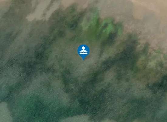 Satellite image of Traeth Llanddwyn