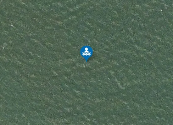 Satellite image of Traeth Penrhos