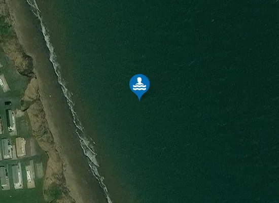 Satellite image of Atwick Sands