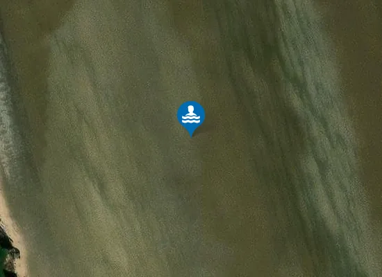 Satellite image of Ulrome Sands