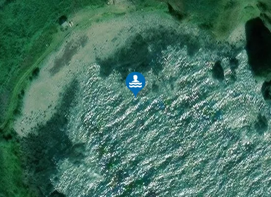 Satellite image of Muchalls Shore