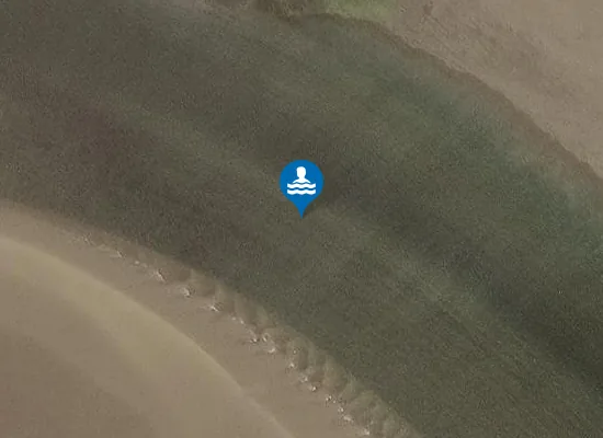 Satellite image of Conwy Sands