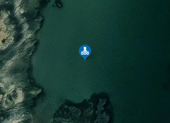 Satellite image of Camas Cros