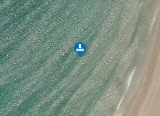 Satellite image of West Strand