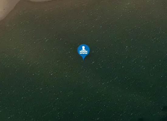 Satellite image of Monifieth Sands