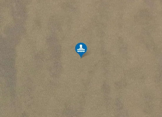 Satellite image of Bob Hall's Sand