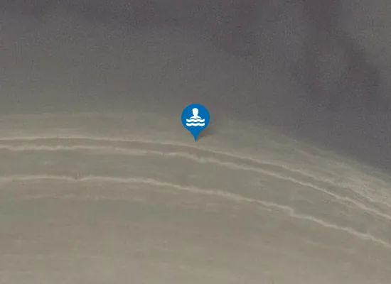 Satellite image of Poppit Sands
