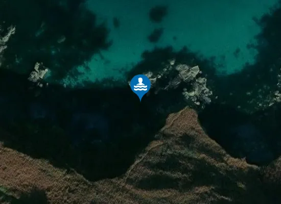 Satellite image of Porthzennor Cove