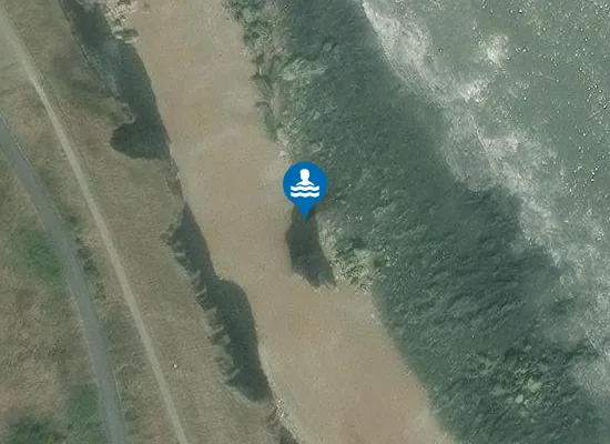 Satellite image of Chemical Beach
