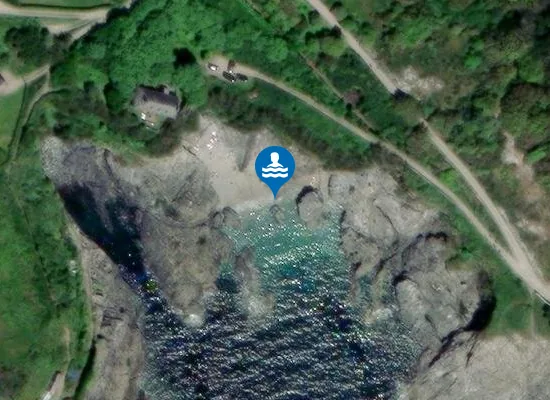 Satellite image of Bessy's Cove
