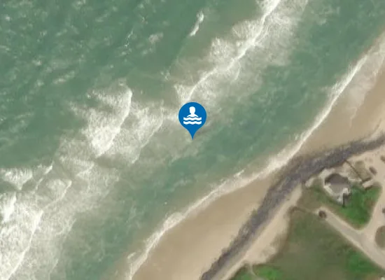 Satellite image of NØRLEV STRAND