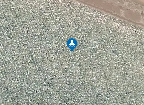 Satellite image of Dunaverty Bay