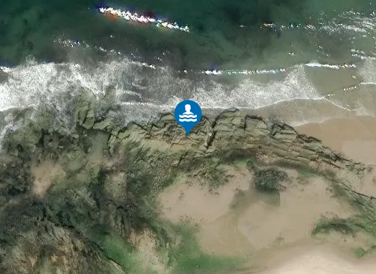 Satellite image of East Beach