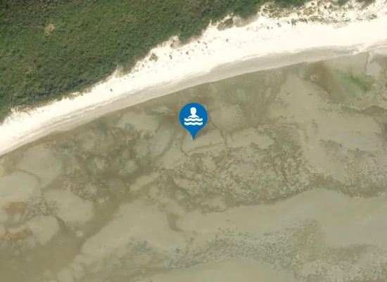 Satellite image of Slufterstrand