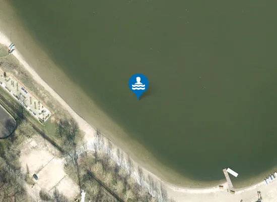 Satellite image of Strand 't Bovenwater