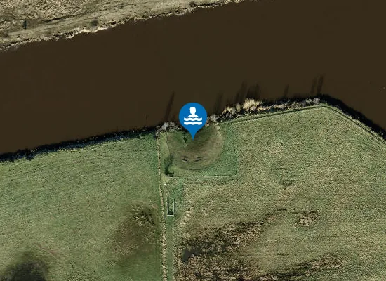 Satellite image of Hessumse strand