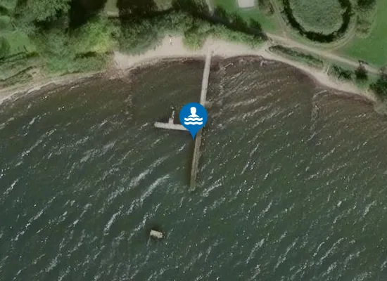 Satellite image of ALNOR STRANDPARK