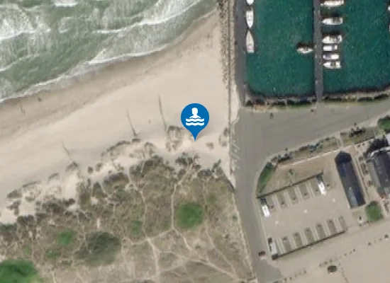 Satellite image of KIRKEBUGT, VEST FOR ØSTERBY HAVN