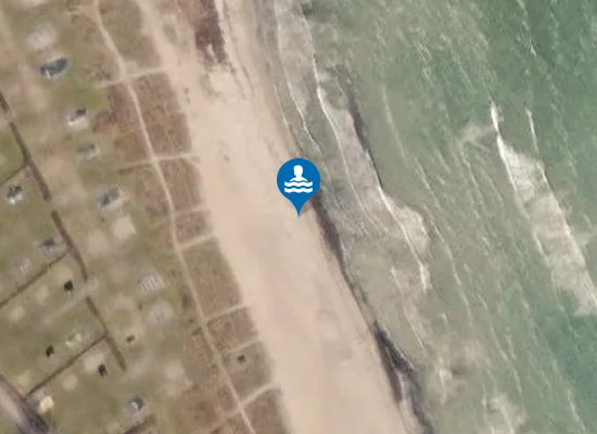 Satellite image of VIKÆR STRAND