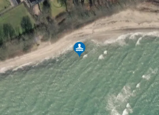 Satellite image of VILSTRUP STRAND, "HELSEHJEMMET"